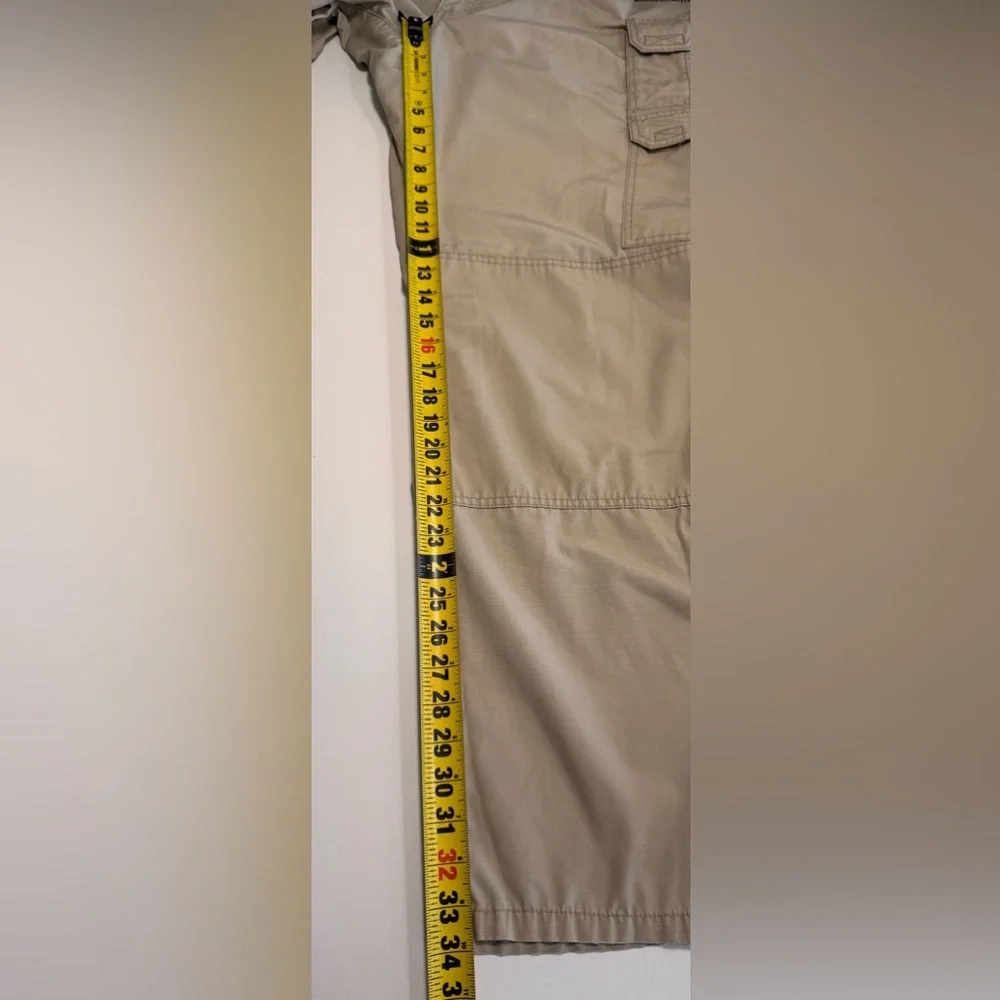 5.11 Tactical Men’s Ripstop Pants Color Tan Size 38x34 Rugged Military Police - Picture 10 of 11